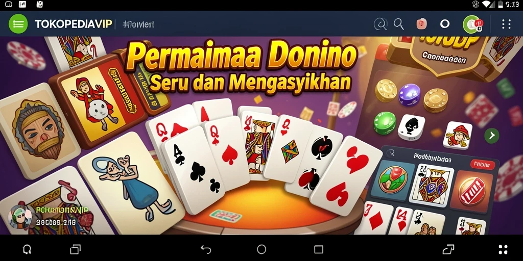 Gameplay seru dan menantang di TOKOPEDIAVIP.